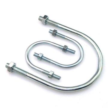 哈德威 U型螺栓帶2個螺母，M10-219，8寸，鍍鋅